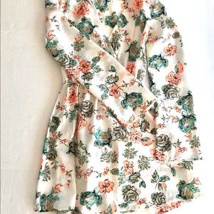 Live 4 Truth ivory floral print Mimi dress